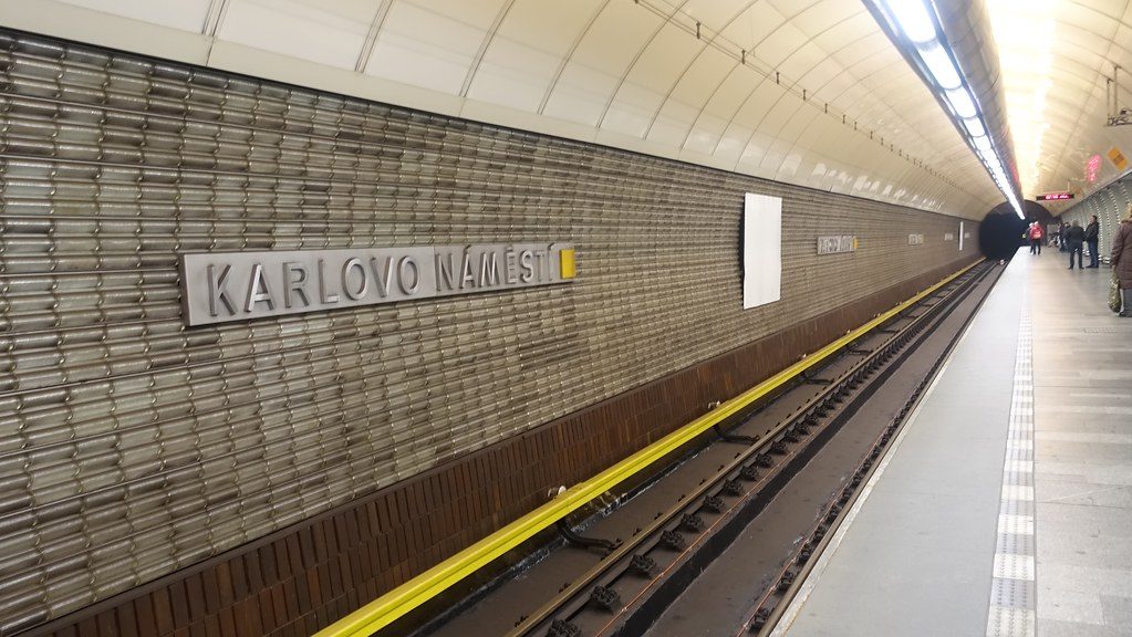 Karlovo Namesti Metro Station