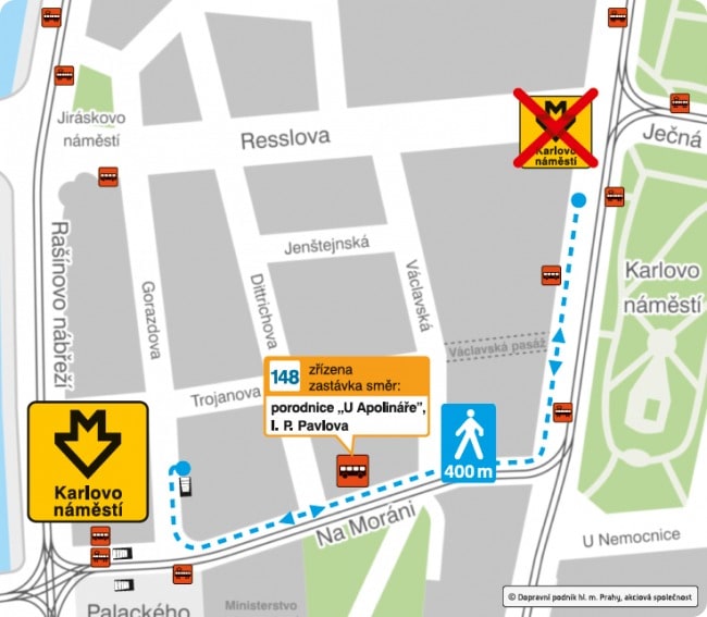 Karlovo Namesti Maintenance Infographic
