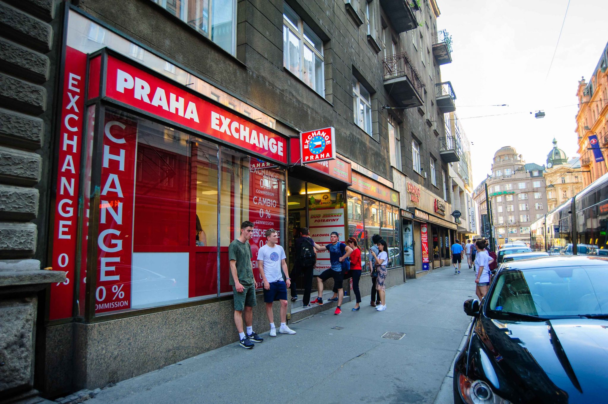 Praha Exchange Office nearby Wenceslas Square
