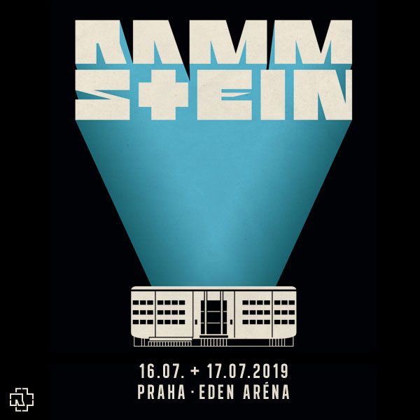 Rammstein Prague 2019 Event Flyer