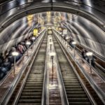 Prague – Metro D is under construction.